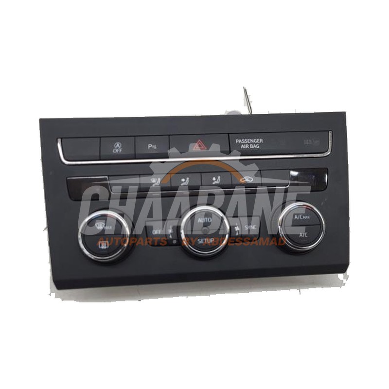 Panneau de commandes chauffage 5F0907044D Seat Leon ST (5FF) 1.4 TSI 16V 2012 / 2020