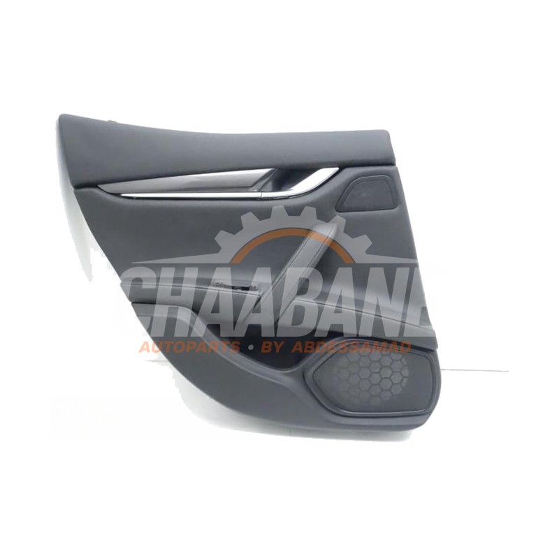 Revetement portiere haut 4portes arriere gauche 130101 Maserati Ghibli III 3.0 Diesel 2013