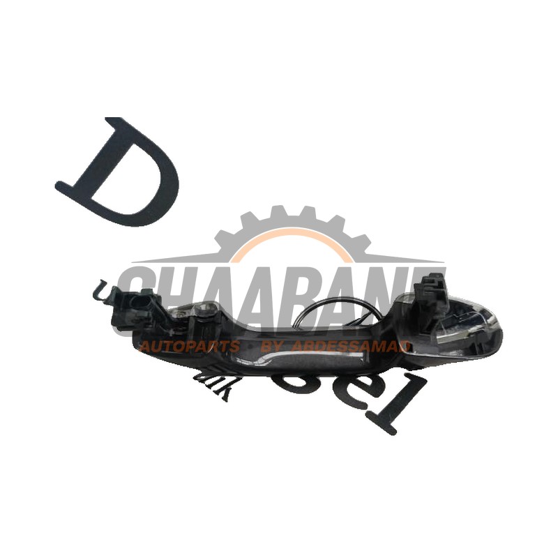 Poignee de porte arriere droite A0997606102 Mercedes C Estate (S206) C-220d 2.0 Turbo 16V 4-Matic