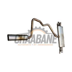 Echappement silencieux arriere+central 5Q0253611AR Volkswagen Golf VIII (CD1) 1.0 TSI 12V 2019