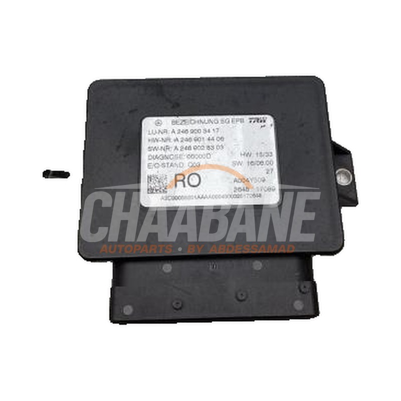 Module frein a main A2469003417 Mercedes GLE AMG Coupe (C292) 3.0 43 AMG V6 24V Turbo 4-Matic