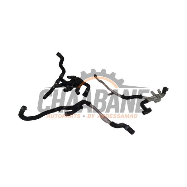 Raccordement du tuyau deau 4M0121485CJ Audi Q7 (4MB/4MG) 3.0 TDI V6 24V 2015