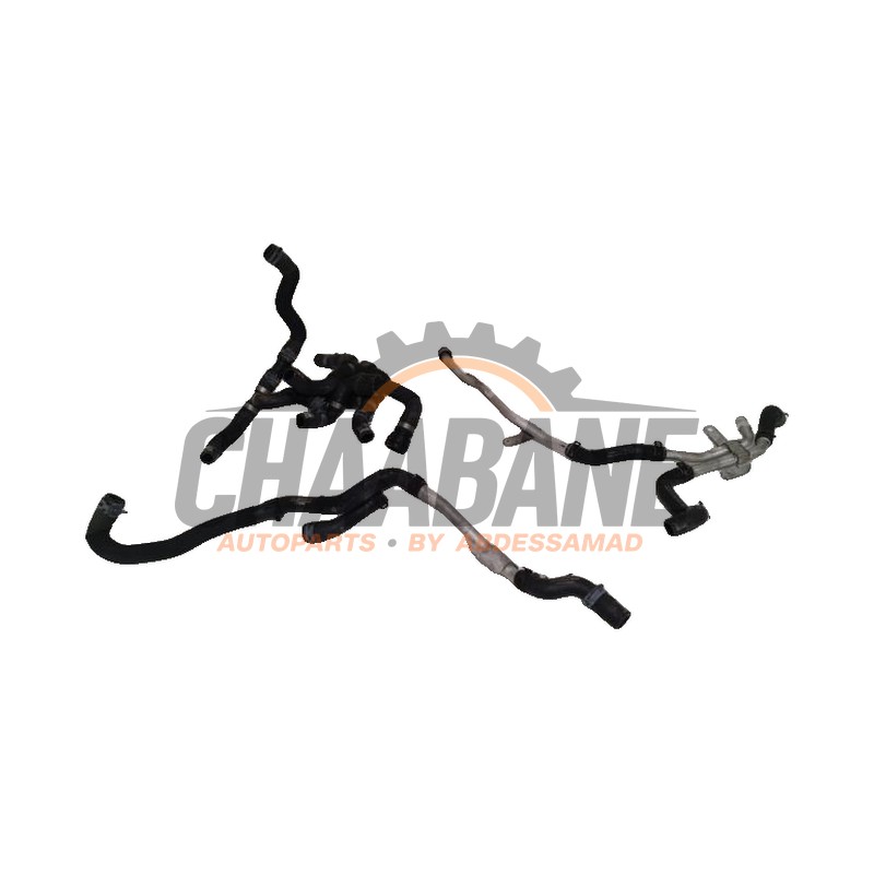 Raccordement du tuyau deau 4M0121485CJ Audi Q7 (4MB/4MG) 3.0 TDI V6 24V 2015