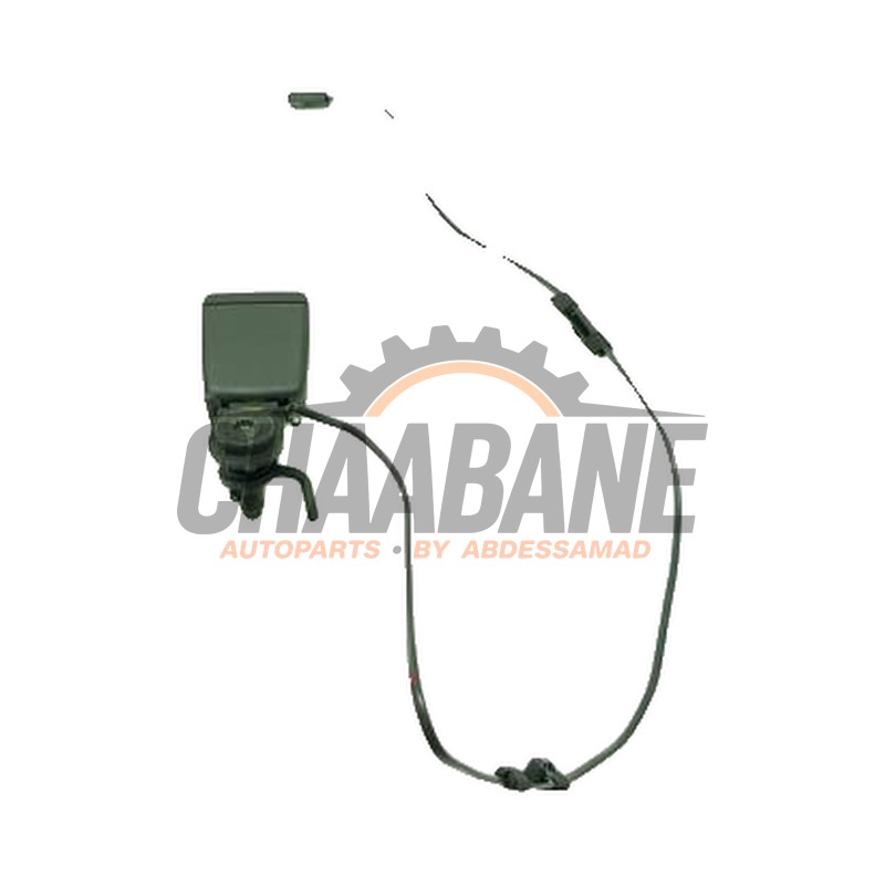 Attache ceinture arriere droite 9J1857754 Porsche Taycan (Y1A) 4S 2019