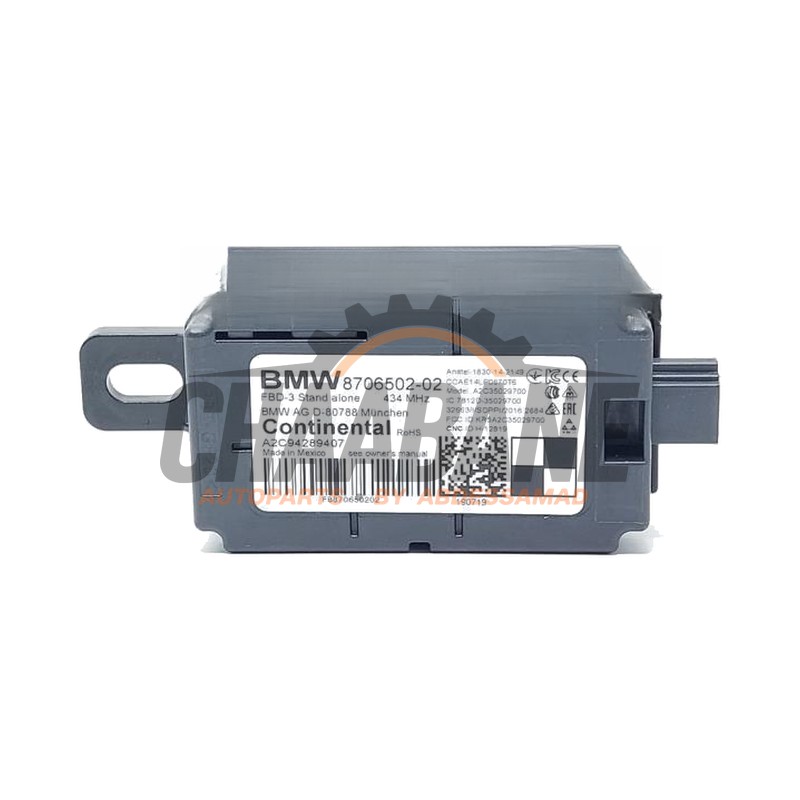 Entree sans cle - Antenne 8706502 BMW i3 (I01) i3 120Ah 2013 / 2022
