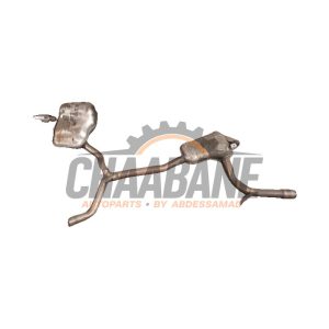 Echappement silencieux arriere+central 8W7253409E Audi A5 Cabrio (F57/F5E) 2.0 TFSI 16V 2016