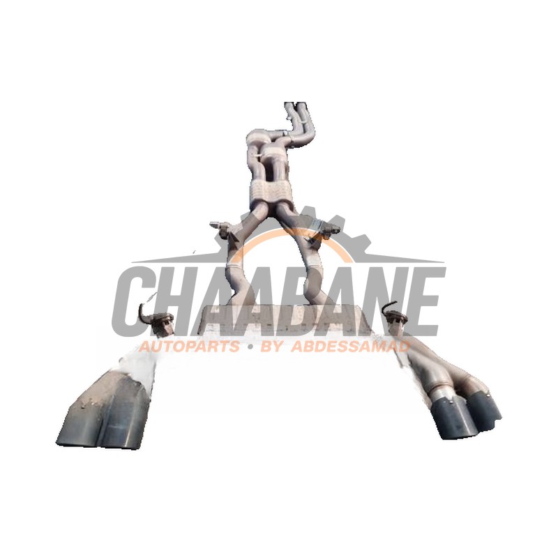 Echappement silencieux arriere+central 18308093534 BMW X4M (F98) 3.0 TwinPower Turbo 24V Competition 2019