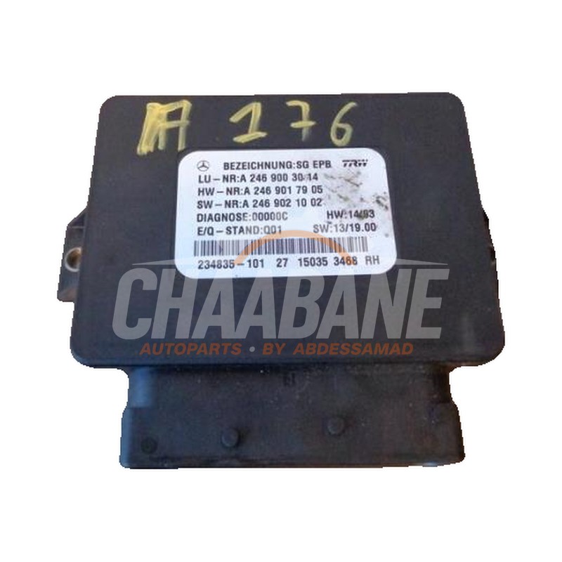 Module crochet de traction A2469003014 Mercedes A (W176)