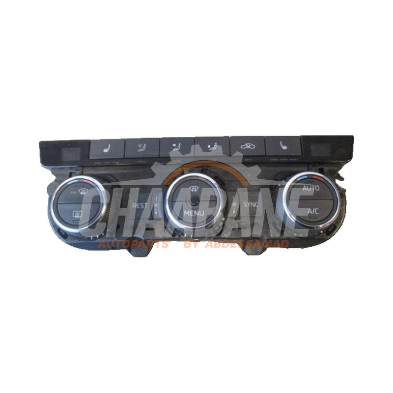 Panneau de commande clim 3V0907044EG Skoda Superb Combi (3V5) 1.6 TDI 2015 / 2024