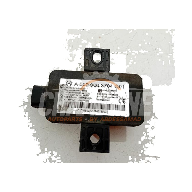 Module gonflage pneus A0009003704 Mercedes A-Klasse