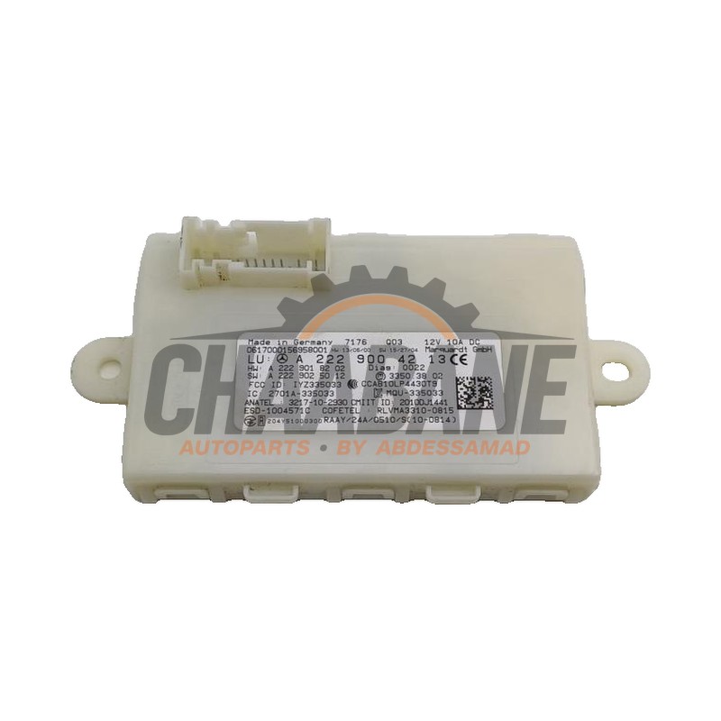 Module dentree sans cle A2229004213 Mercedes C-Klasse AMG (W205) C-63 S,Edition 1 AMG 4.0 V8 Biturbo