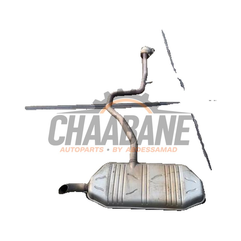 Echappement (complet) SN0718 Mercedes A (177.0) 1.3 A-180 Turbo 16V