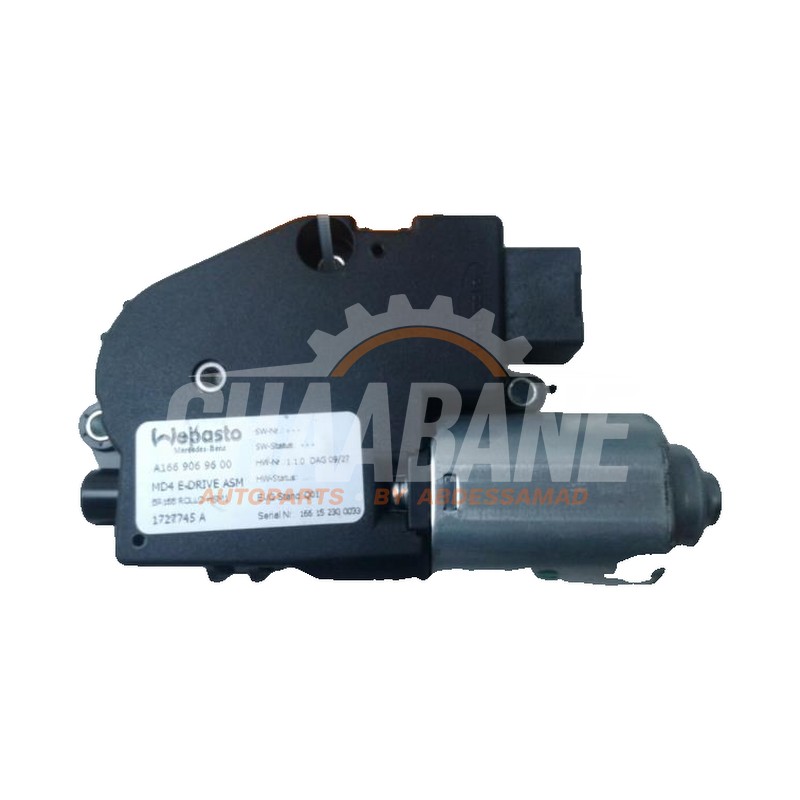 Moteur toit ouvrant 1669069600 Mercedes GLE (W166) 350d 3.0 V6 24V BlueTEC 4-Matic