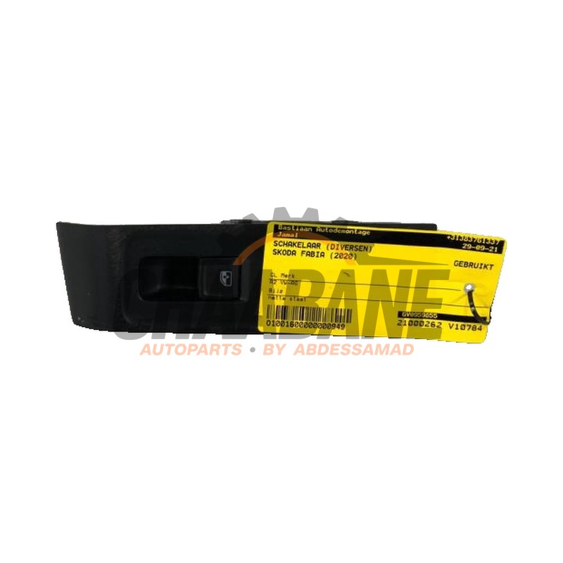 Commutateur (divers) 6V0959855 Skoda Fabia III (NJ3) 1.0 12V 2014 / 2021