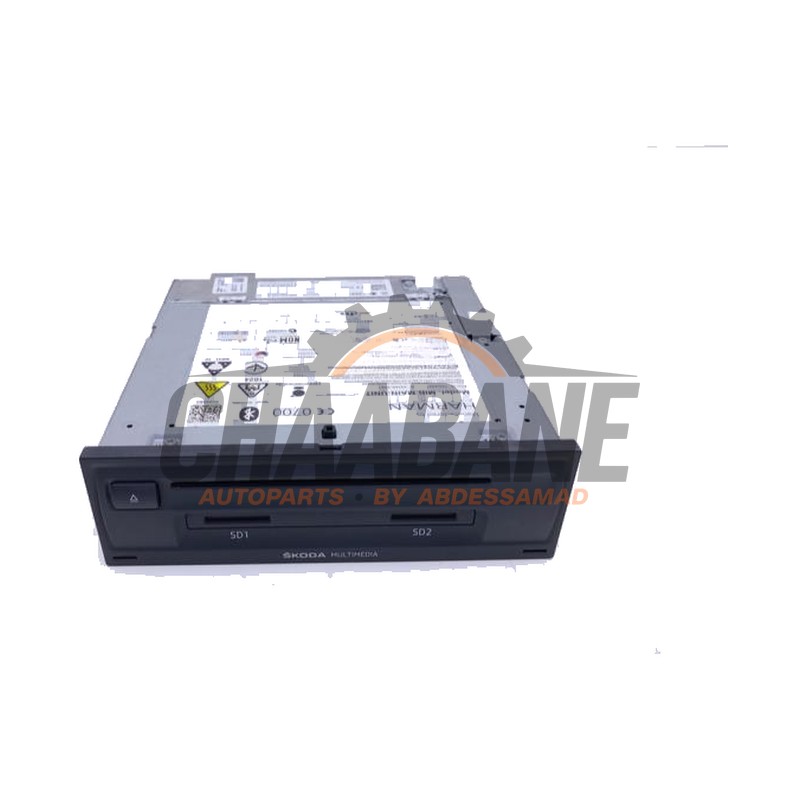 Module navigation 5E0035043D Skoda Octavia Combi (5EAC) 1.6 TDI Greenline 16V 2012 / 2020