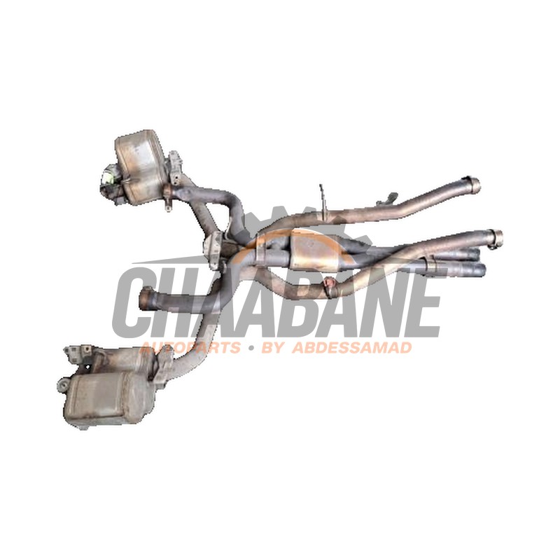 Echappement silencieux arriere+central Maserati Levante 3.0 S Biturbo V6 24V 2016