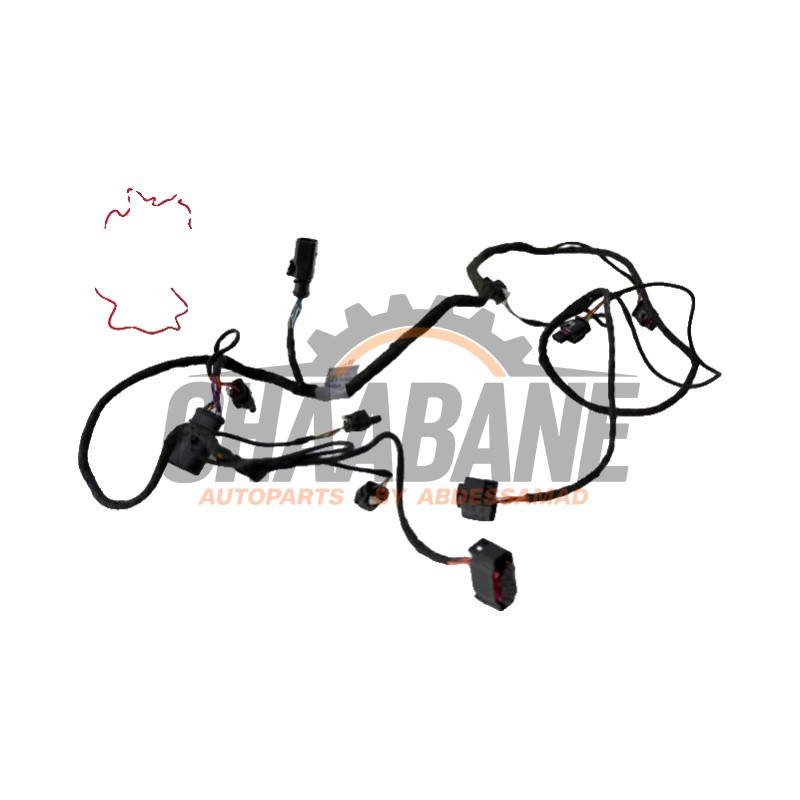 Faisceau de cables Pdc 8V0971104C Audi A3 Cabriolet (8V7/8VE) 1.4 TFSI ACT 16V 2013 / 2020