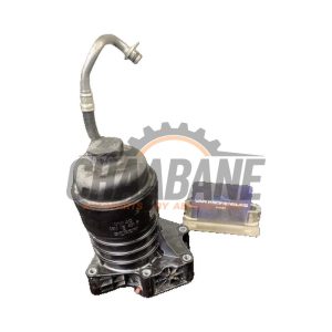 Boitier filtre a huile 06M115401F Porsche Macan (95B) 3.0 V6 24V S 2014