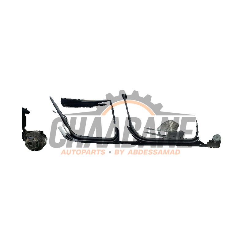 Seuil droit 97050396800 Porsche Panamera (970) 3.0 V6 24V S E-Hybrid 2016 / 2023