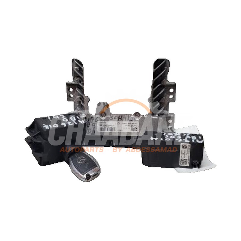 Serrure de contact + ordinateur A6079001800 Mercedes A (W176) 1.5 A-180 CDI, A-180d 16V