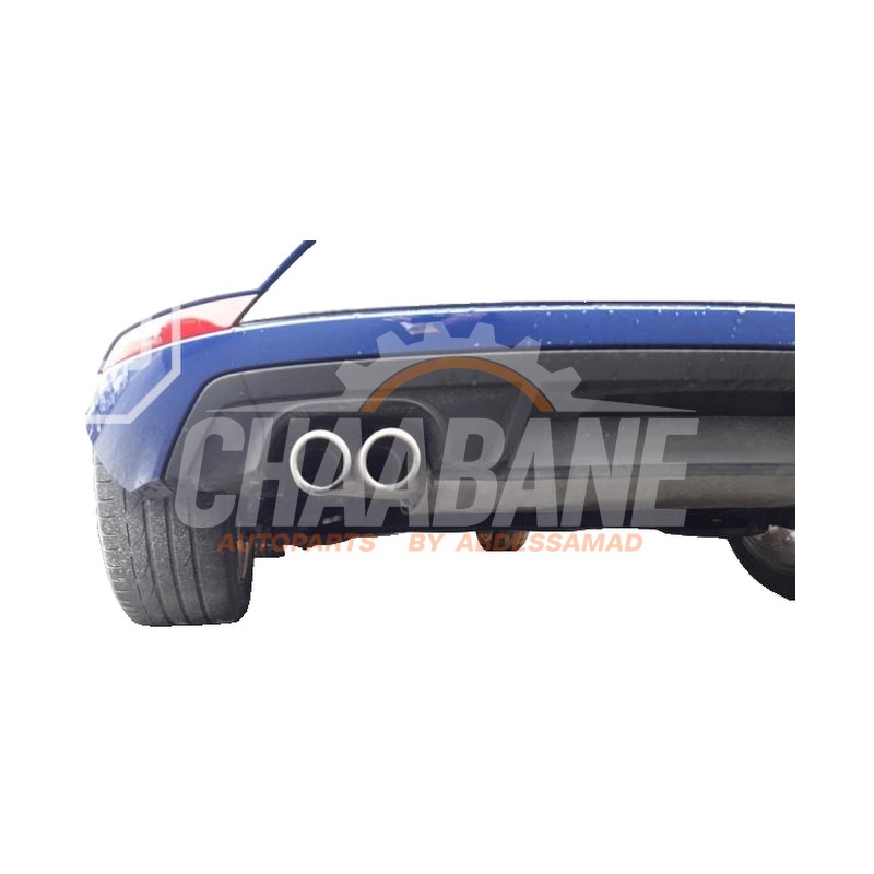 Echappement silencieux arriere Seat Leon (5FB) 2.0 TDI Ecomotive 16V 2012 / 2020