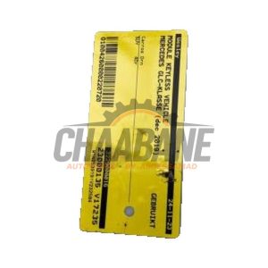 Module vehicule sans cles 2229000016 Mercedes GLC (X253) 2.0 300d 16V 4-Matic