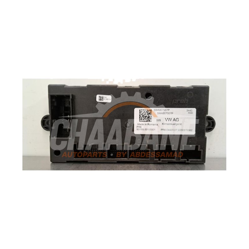 Module climatronic 5WA907007P Audi A3 Sportback (8YA) 1.0 30 TFSI 12V 2019
