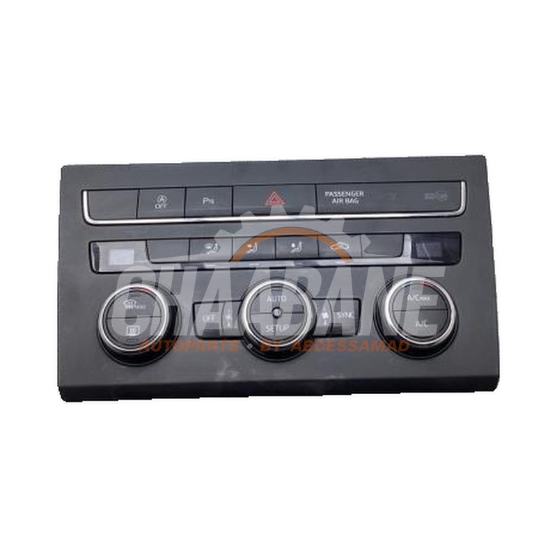 Panneau de commandes chauffage 5F0907044H Seat Leon ST (5FF) 1.6 TDI Ecomotive 16V 2012 / 2020