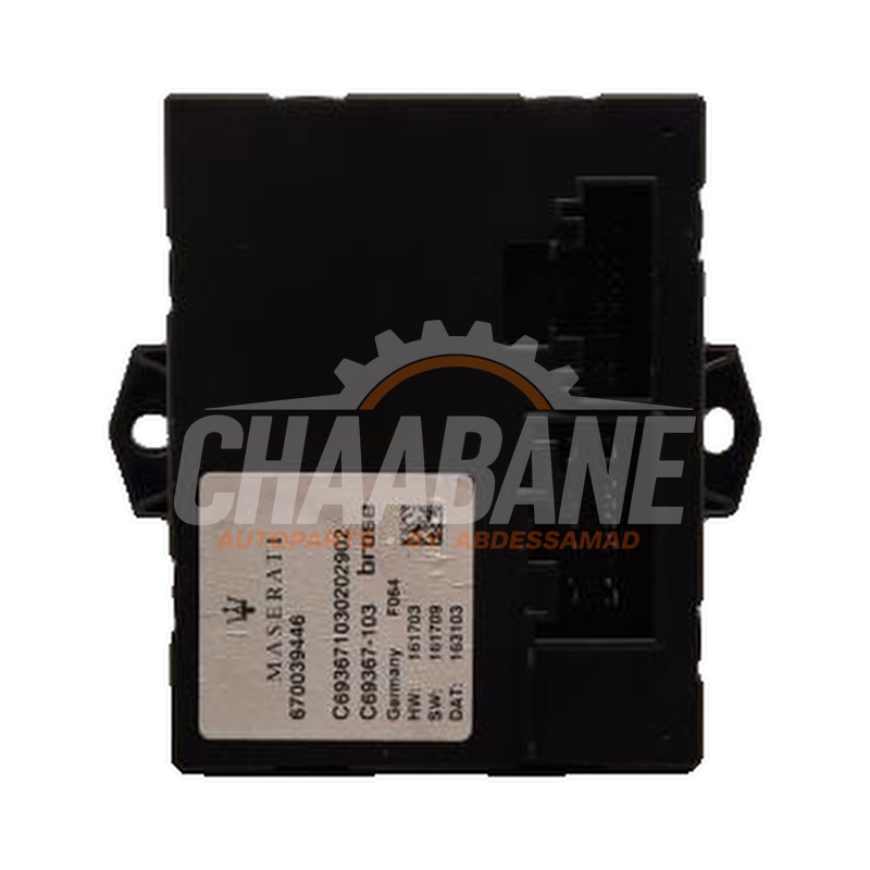 Module passage hayon 670039446 Maserati Levante 3.0 S Biturbo V6 24V 2016