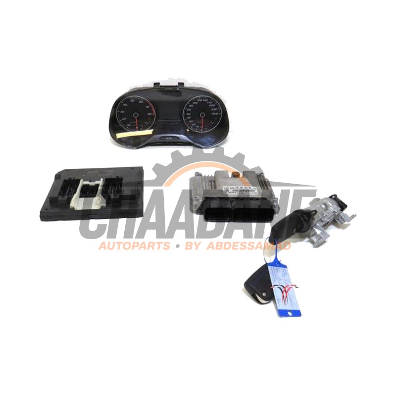 Serrure de contact + ordinateur BCMPQ37H Skoda Octavia (5EAA) 1.6 TDI GreenTec 16V 2012 / 2020