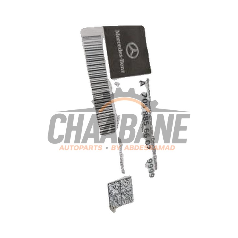 Pare-chocs grille A2058856602 Mercedes C (W205) C-220d 2.0 Turbo 16V 4-Matic