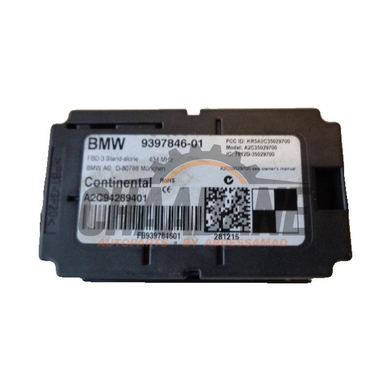 Ordinateur divers A2C94289401 BMW X6 (F16) xDrive40d 3.0 24V 2014 / 2019