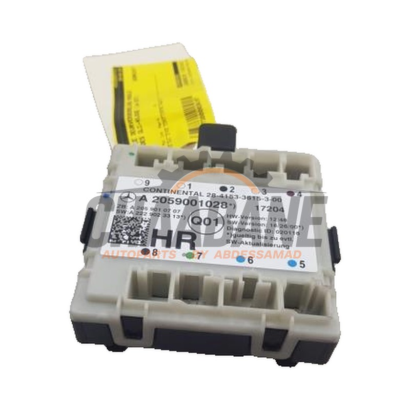 Module verrouillage central des portes A2059001028 Mercedes GLC Coupe (C253) 2.2 220d 16V BlueTEC 4-Matic