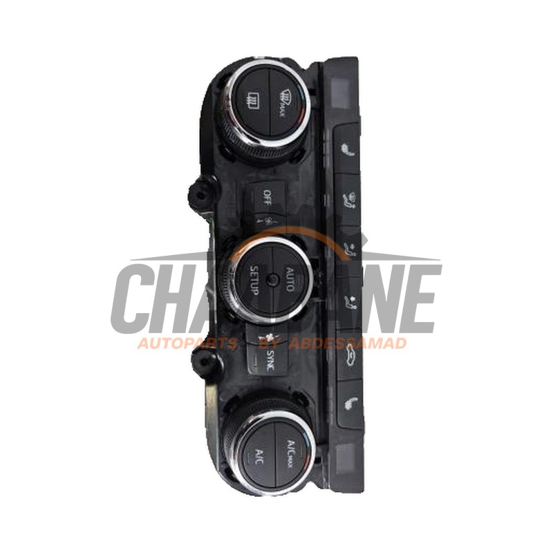 Panneau de commandes chauffage 5F0907044E Seat Leon ST (5FF) 1.8 TSI Ecomotive 16V 2012 / 2020