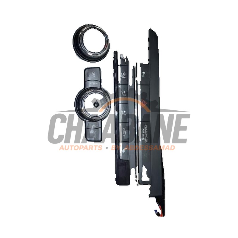 Panneau climatronic Seat Leon (5FB) 1.8 TSI Ecomotive 16V 2012 / 2020