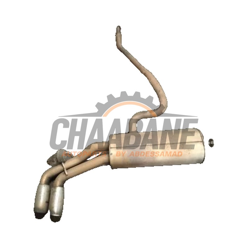 Silencieux arriere (echappement) 5Q6253611AB Audi A3 Sportback (8VA/8VF) 2.0 TDI 16V 2012 / 2020