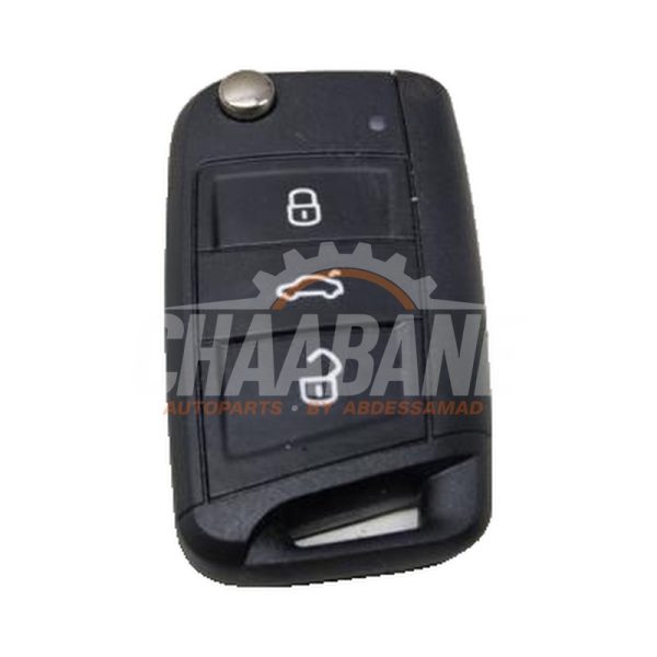 Cle pliable 5F0959752D Seat Leon (5FB) 1.2 TSI 16V 2012 / 2020