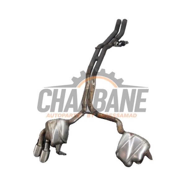 Echappement silencieux arriere+central 95B253487Y Porsche Macan (95B) 3.0 V6 24V S 2014