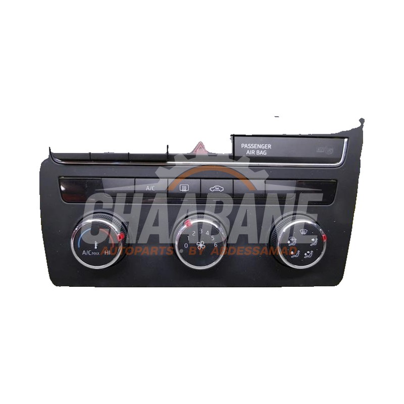 Panneau de commandes chauffage 5F0907426HYMS Seat Leon (5FB) 1.6 TDI Ecomotive 16V 2012 / 2020