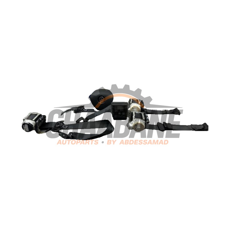 Kit+module airbag 0285014764 Volkswagen Polo VI (AW1) 1.0 TSI 12V BlueMotion 2017