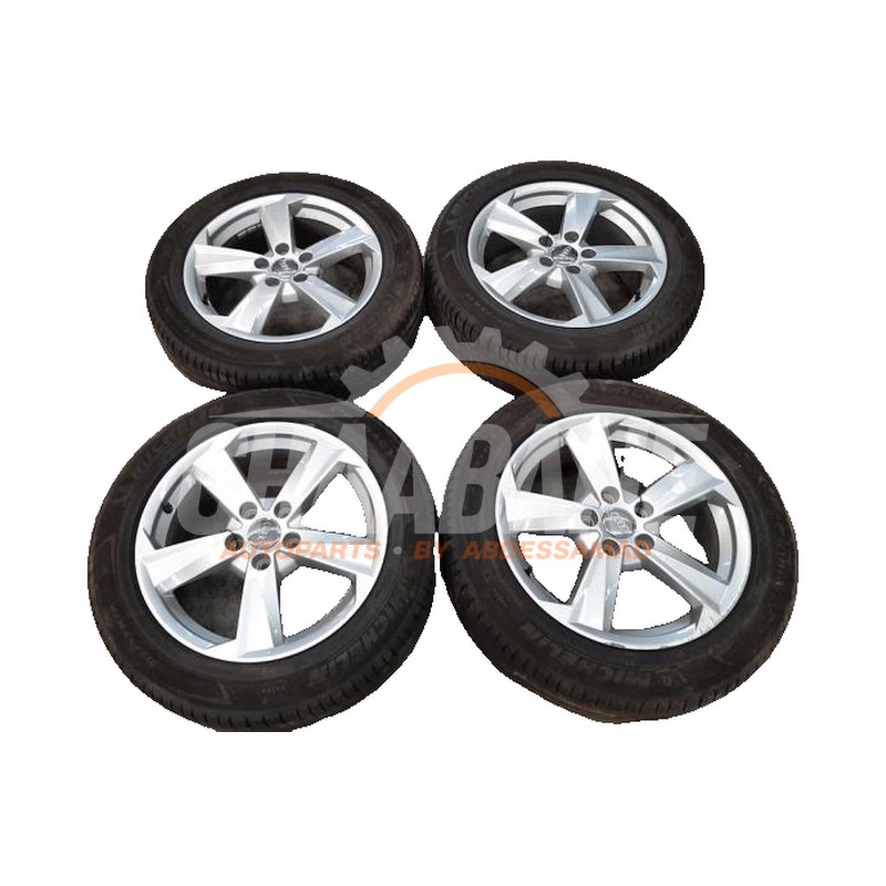 Kit jantes + pneumatiques 81A601025B Audi Q2 (GAB/GAG) 1.4 TFSI 16V 2016