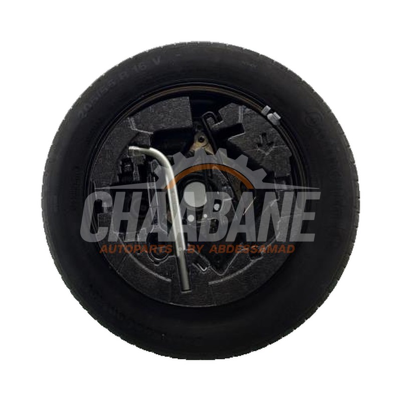 Kit de cric + Roue de secours 5Q0011031D Skoda Octavia Combi (5EAC) 1.0 TSI 12V 2012 / 2020