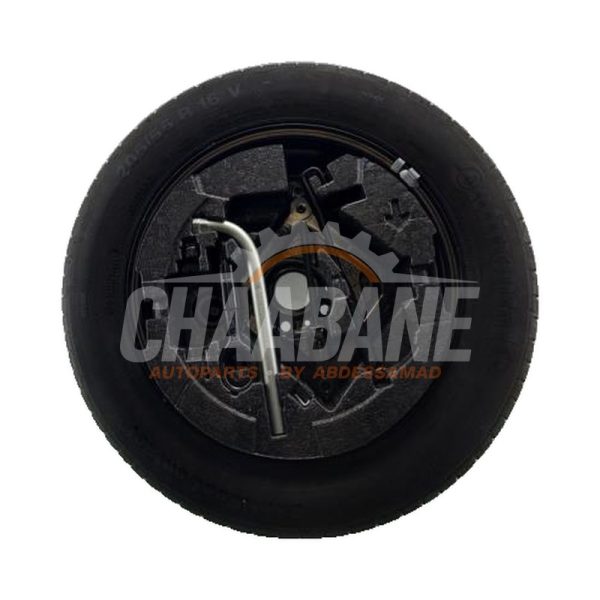 Kit de cric + Roue de secours 5Q0011031D Skoda Octavia Combi (5EAC) 1.0 TSI 12V 2012 / 2020