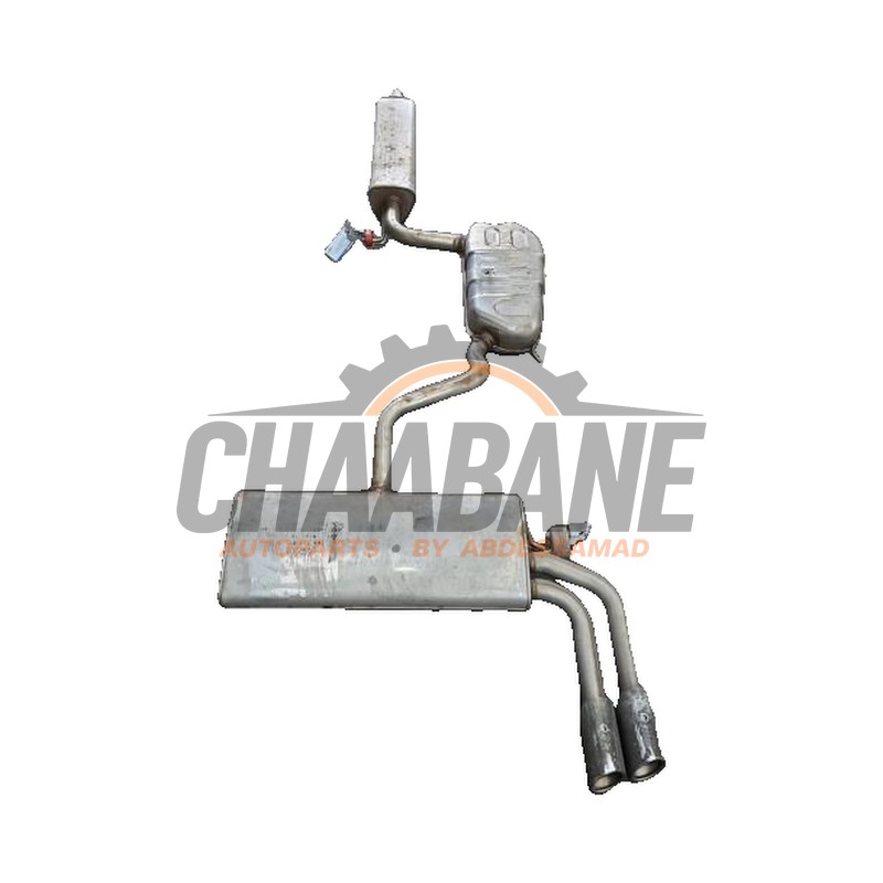 Echappement silencieux arriere+central 5Q0253411BG Audi A3 Limousine (8VS/8VM) 1.5 35 TFSI 16V 2013 / 2020