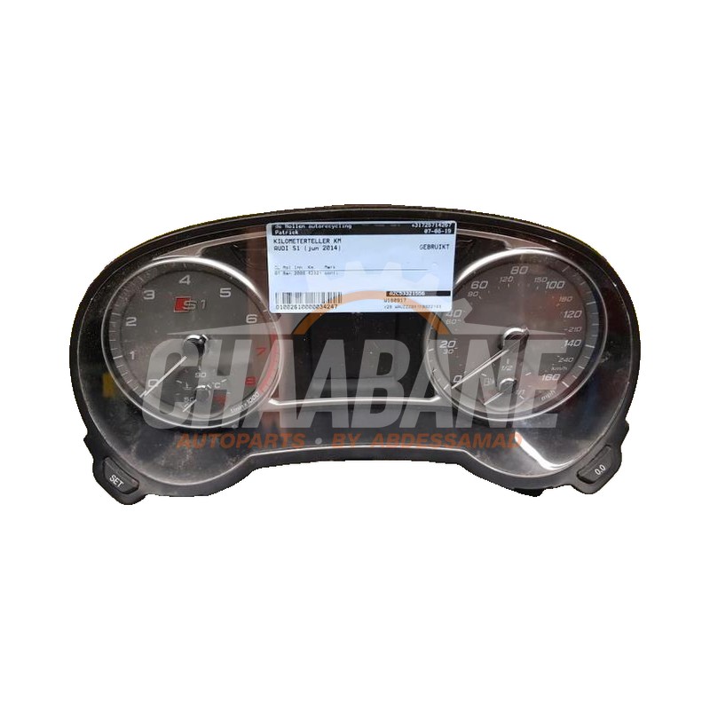 Compteur A2C53321556 Audi S1 (8X1/8XK) 2.0 TFSI 16V 2014 / 2018