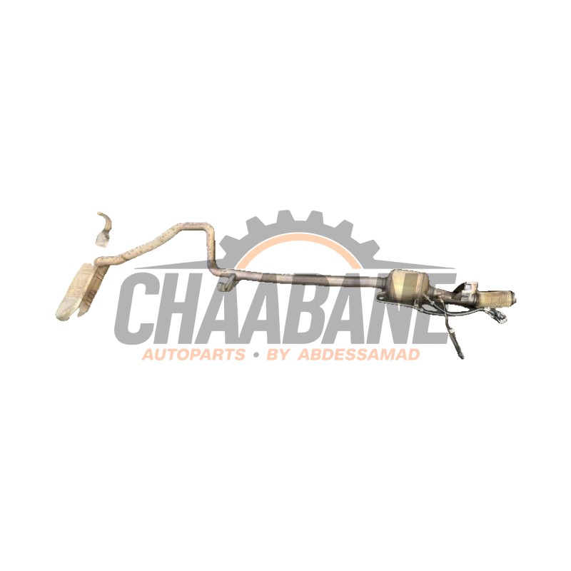 Echappement silencieux arriere+central A2474914400 Mercedes CLA (118.3) 1.3 CLA-200 Turbo 16V