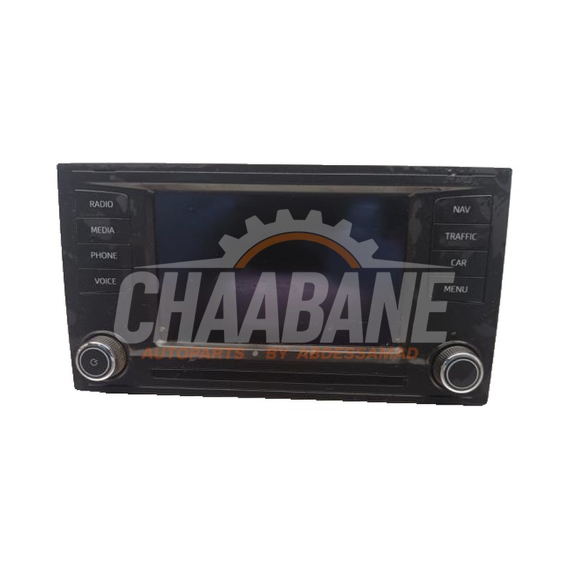 Affichage navigation 5F0919603A Seat Leon (5FB) 1.6 TDI Ecomotive 16V 2012 / 2020