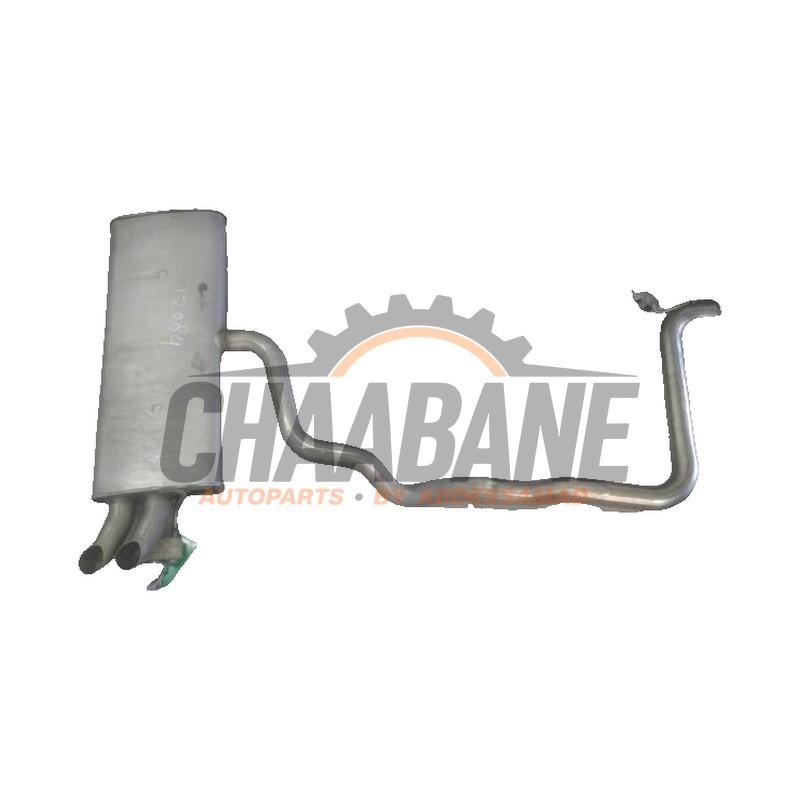 Silencieux arriere (echappement) 5Q0253201AJ Volkswagen T-Roc I 2.0 TDI 150 16V 2017