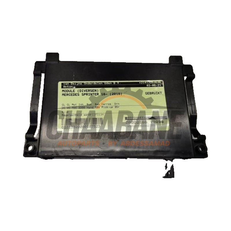 Module (divers) A2139001722 Mercedes Sprinter 4t (910.0/910.1/907.1/907.2) 211 CDI 2.1 D