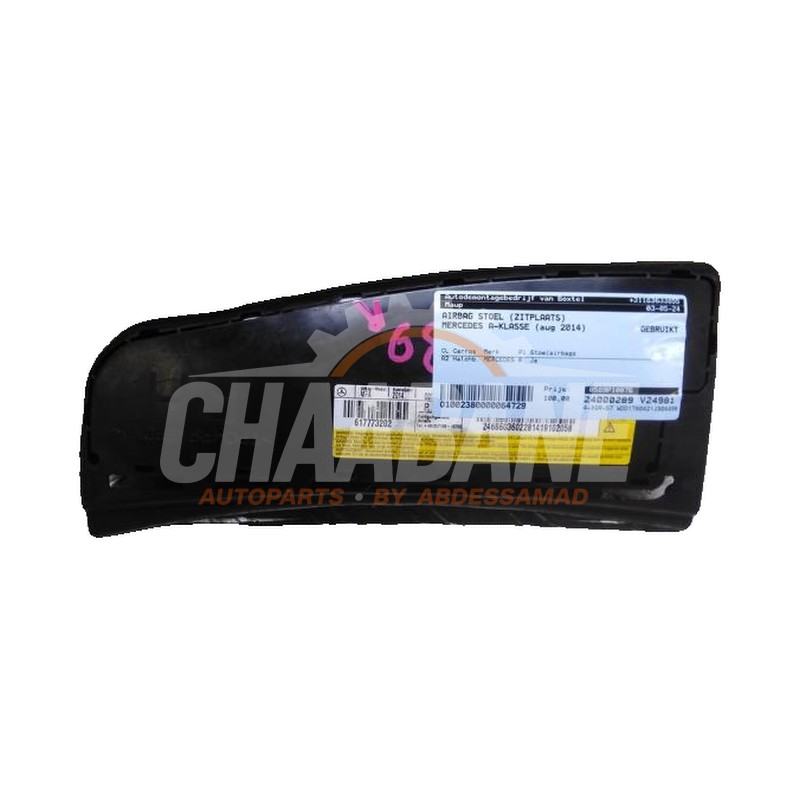 Airbag siege 0589P10076 Mercedes A (W176) 1.6 A-180 16V